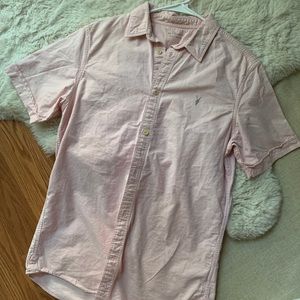 Allsaints Men Pink Shirt size XS